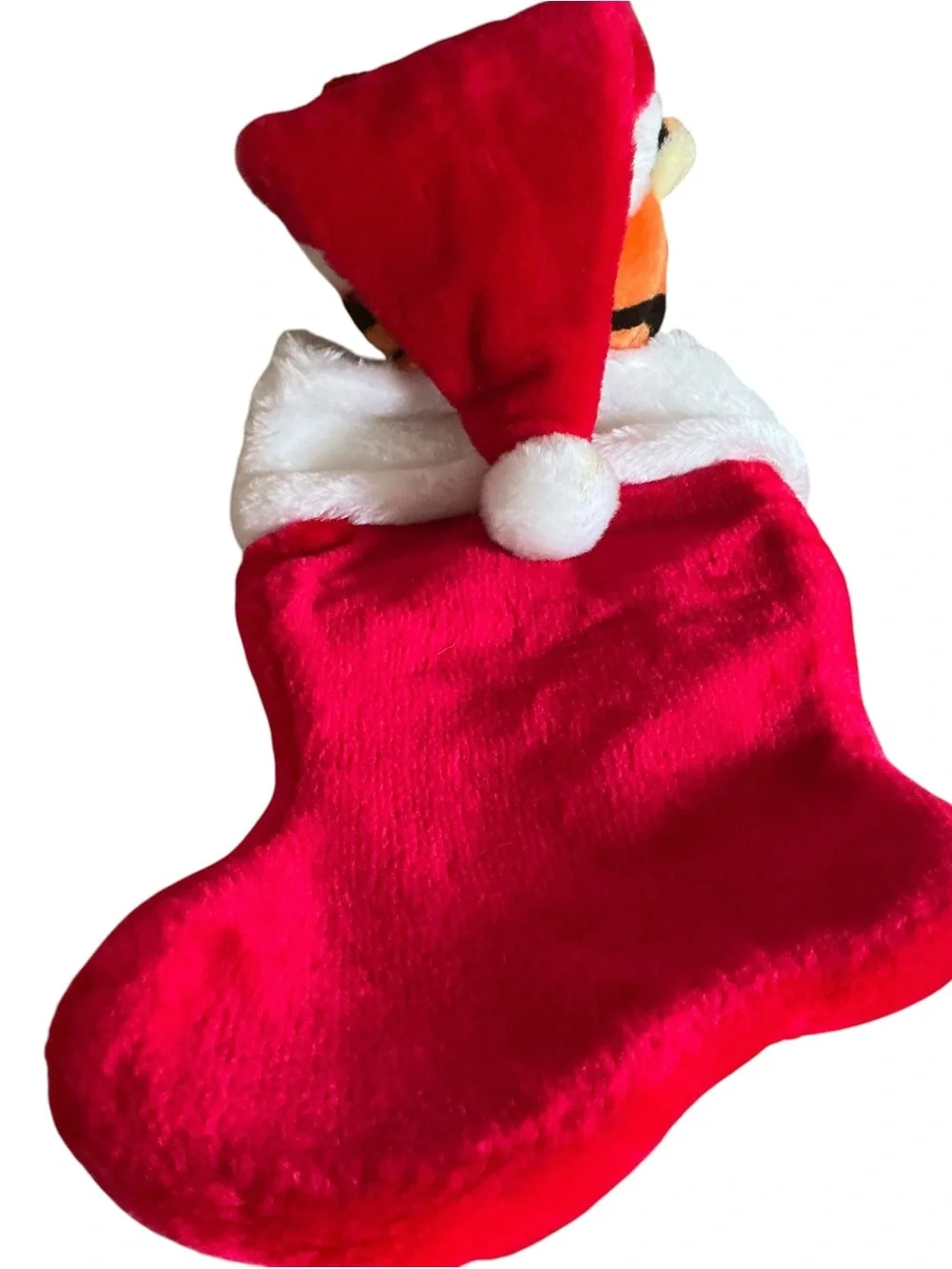Disney vtg tiger Winnie the Pooh holiday stocking by Santa’s best